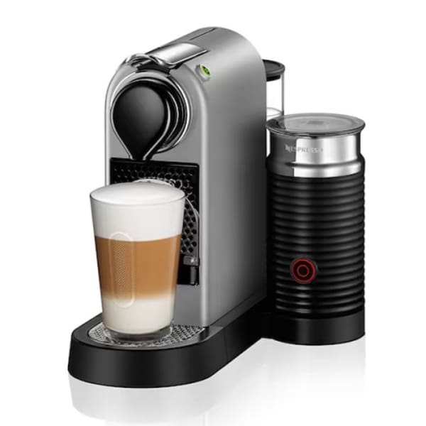 Machine à café expresso NESPRESSO 1260W (CITIZ&MILK C123) - Silver Machine à café expresso NESPRESSO 1260W (CITIZ&MILK C123) - Silver